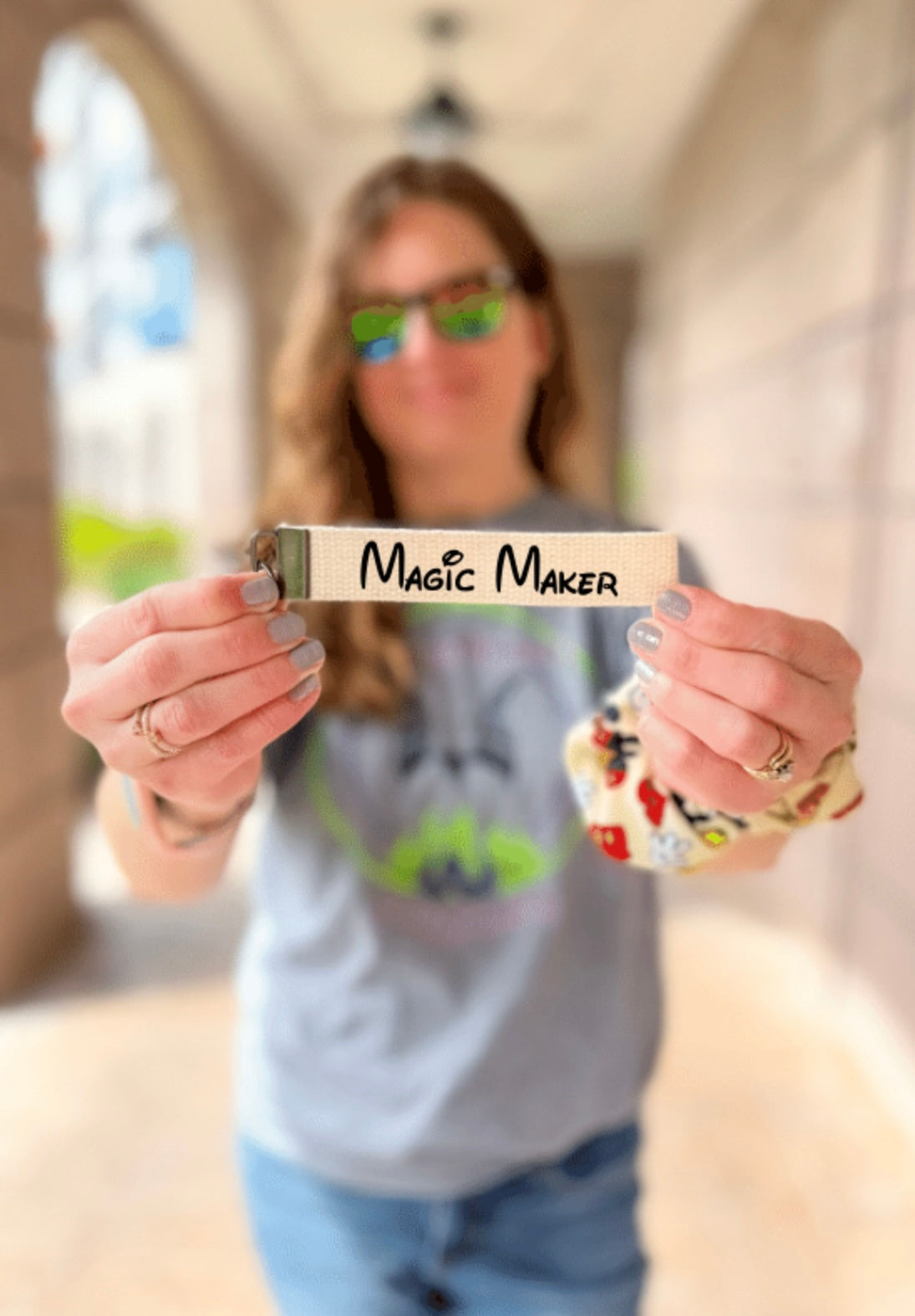Magic Maker keychain wristlet