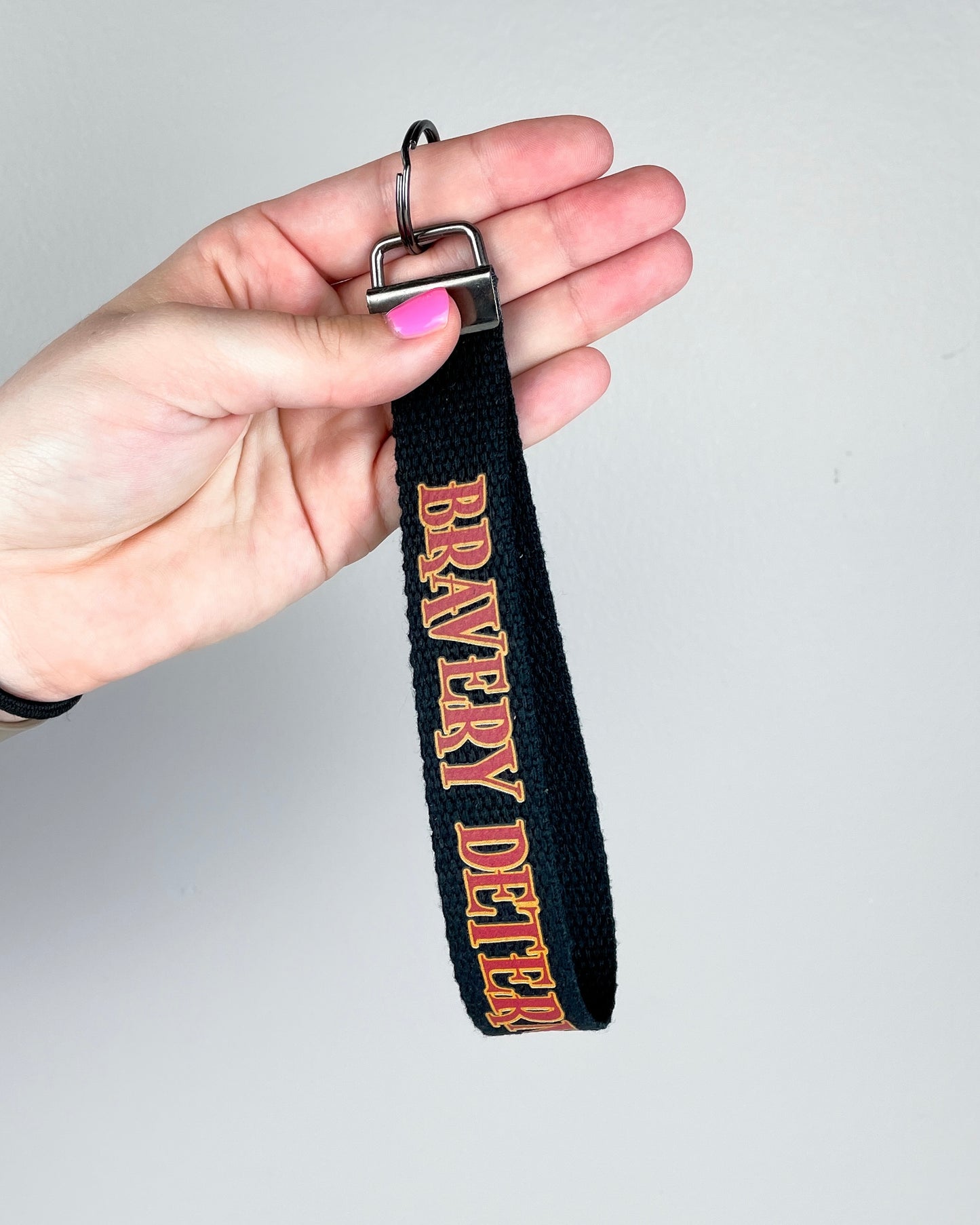 Wizard House Traits keychain wristlet