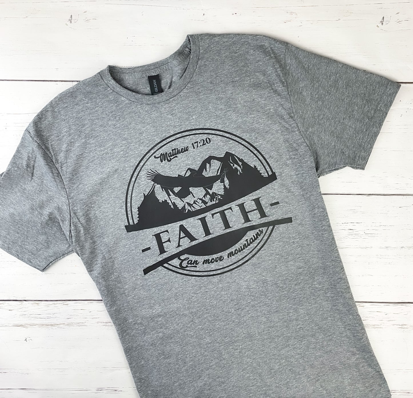 Faith Can Move Mountains CLEARANCE T-shirt