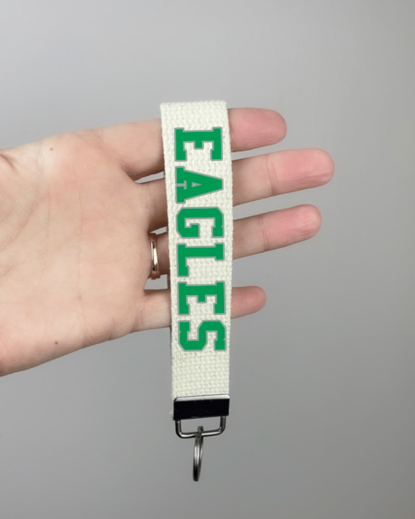 Eagles keychain wristlet