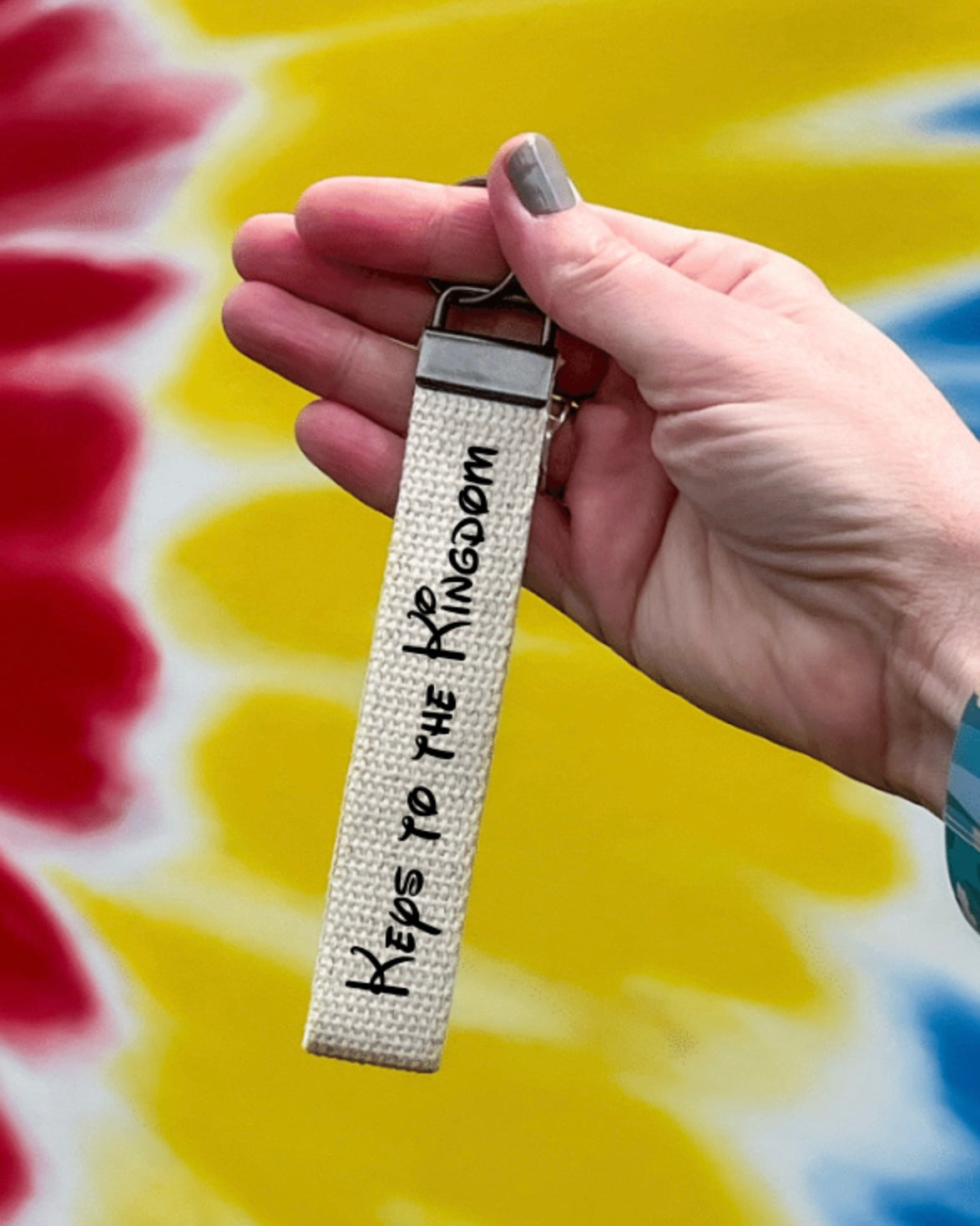 Keys to the Kingdom keychain wristlet