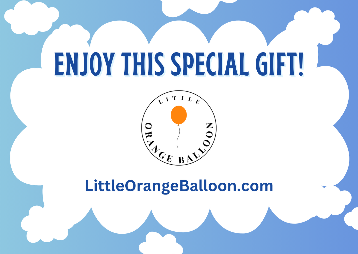 CLICK HERE FOR AN E GIFT CARD