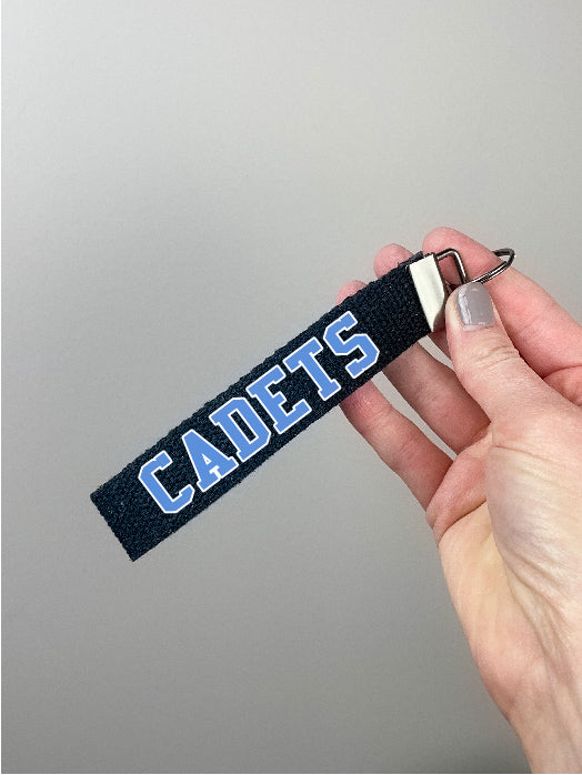 Cadets keychain wristlet