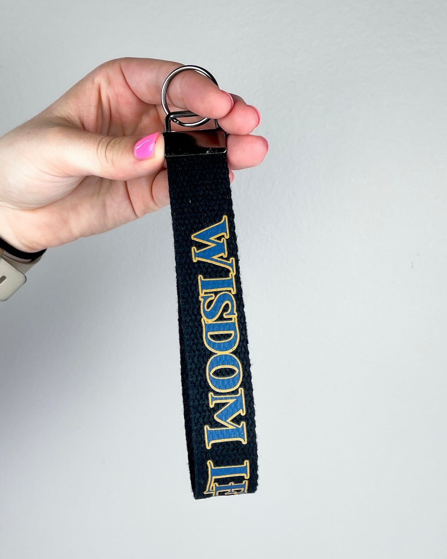 Wizard House Traits keychain wristlet