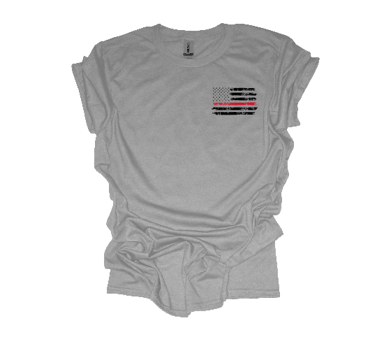 Firefighter Flag T-shirt