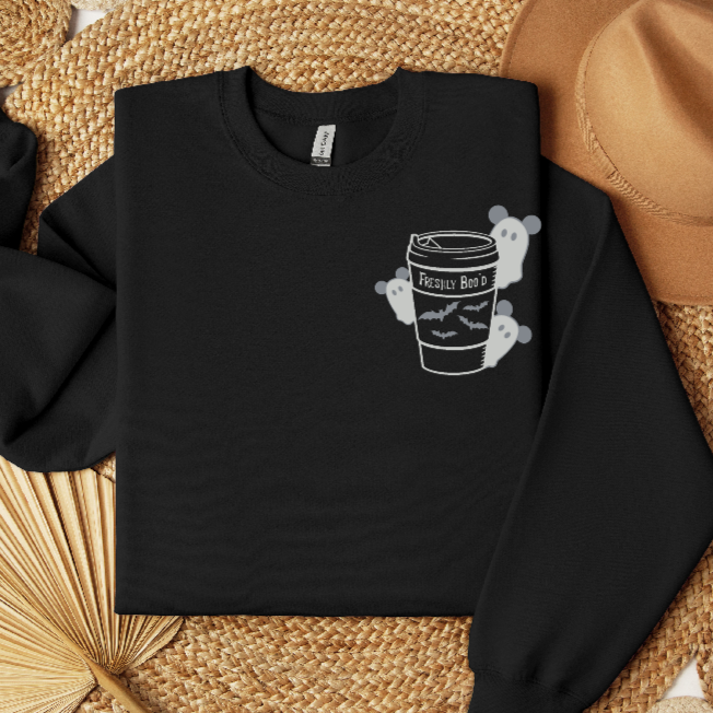 Freshly Boo'd Tee and Sweatshirt