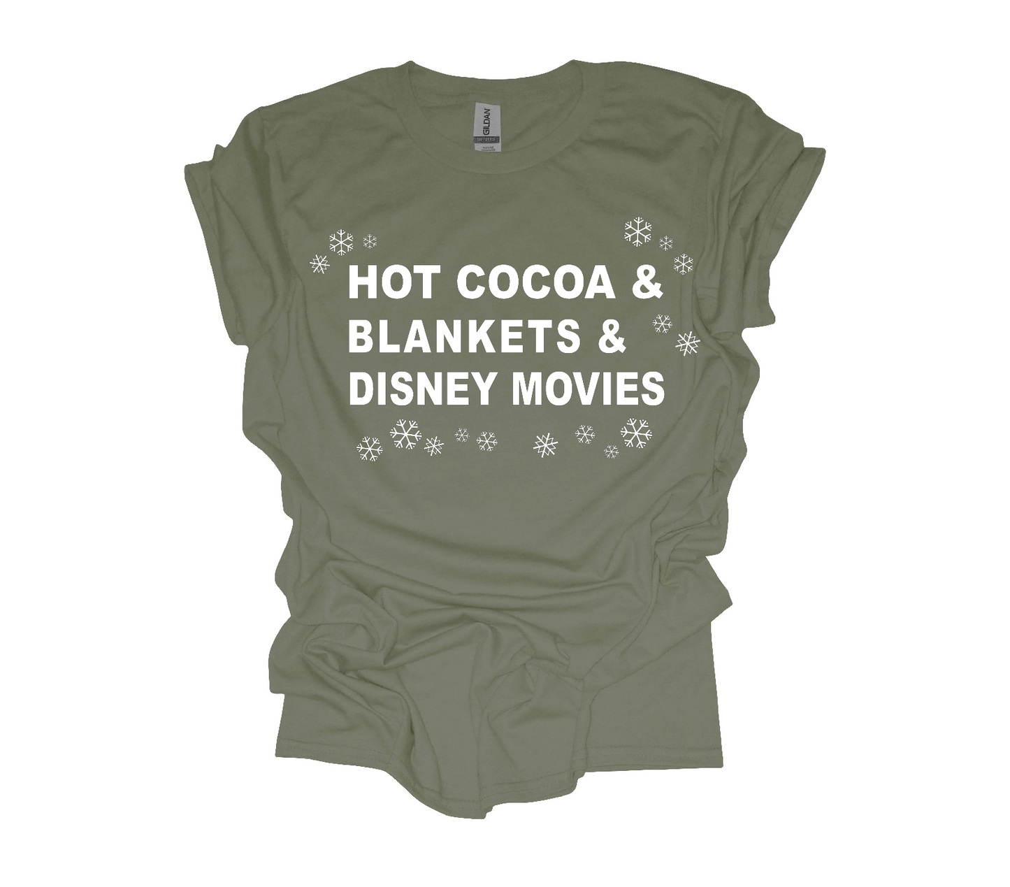 Hot Cocoa & Blankets & Disney Movies T-shirt