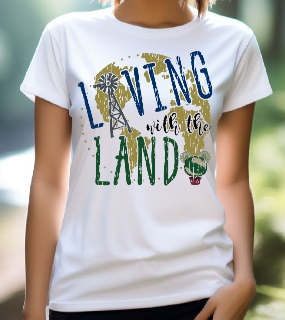 Living With The Land T-shirt