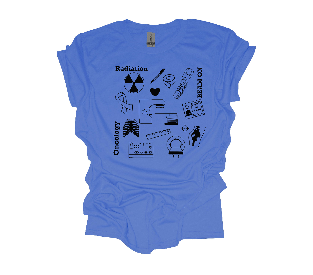 Radiation Oncology Doodle T-shirt