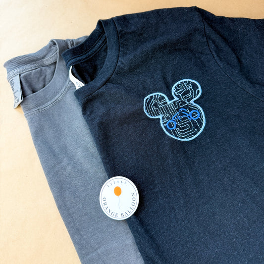 Embroidered Mickey Tron
