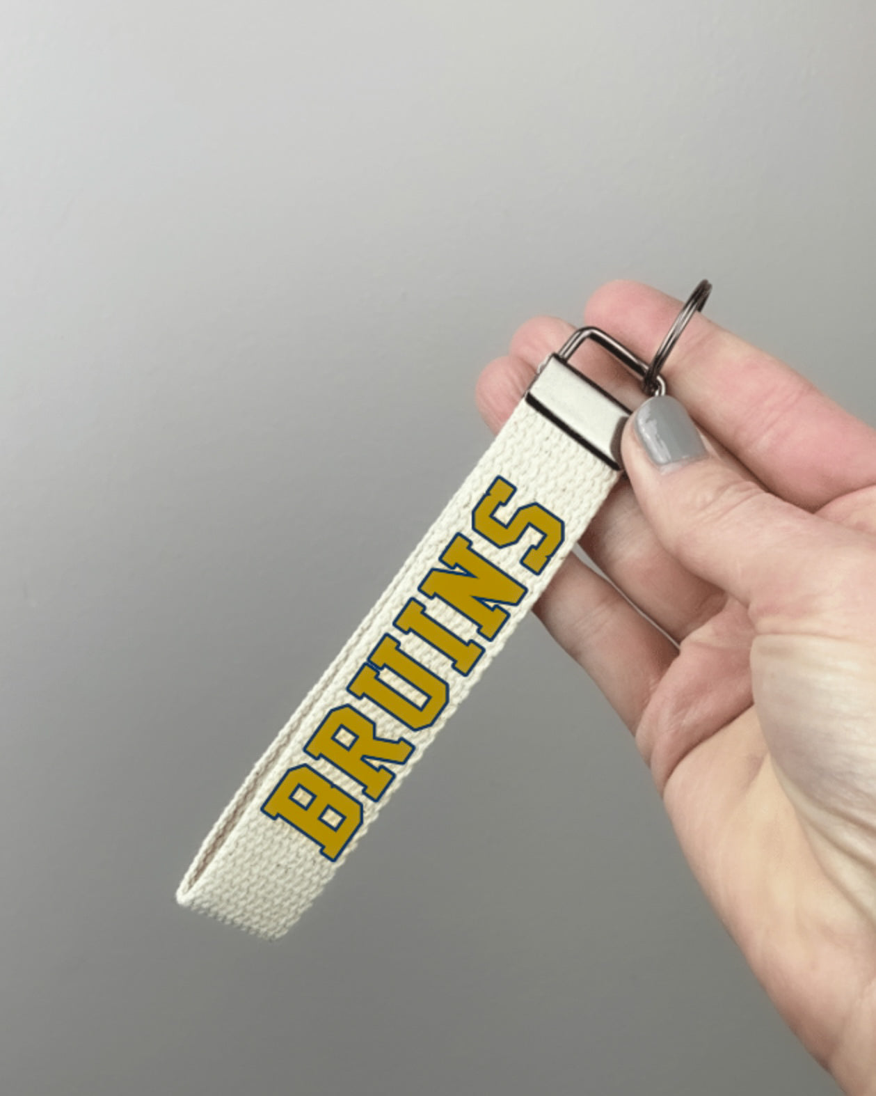 Bruins keychain wristlet