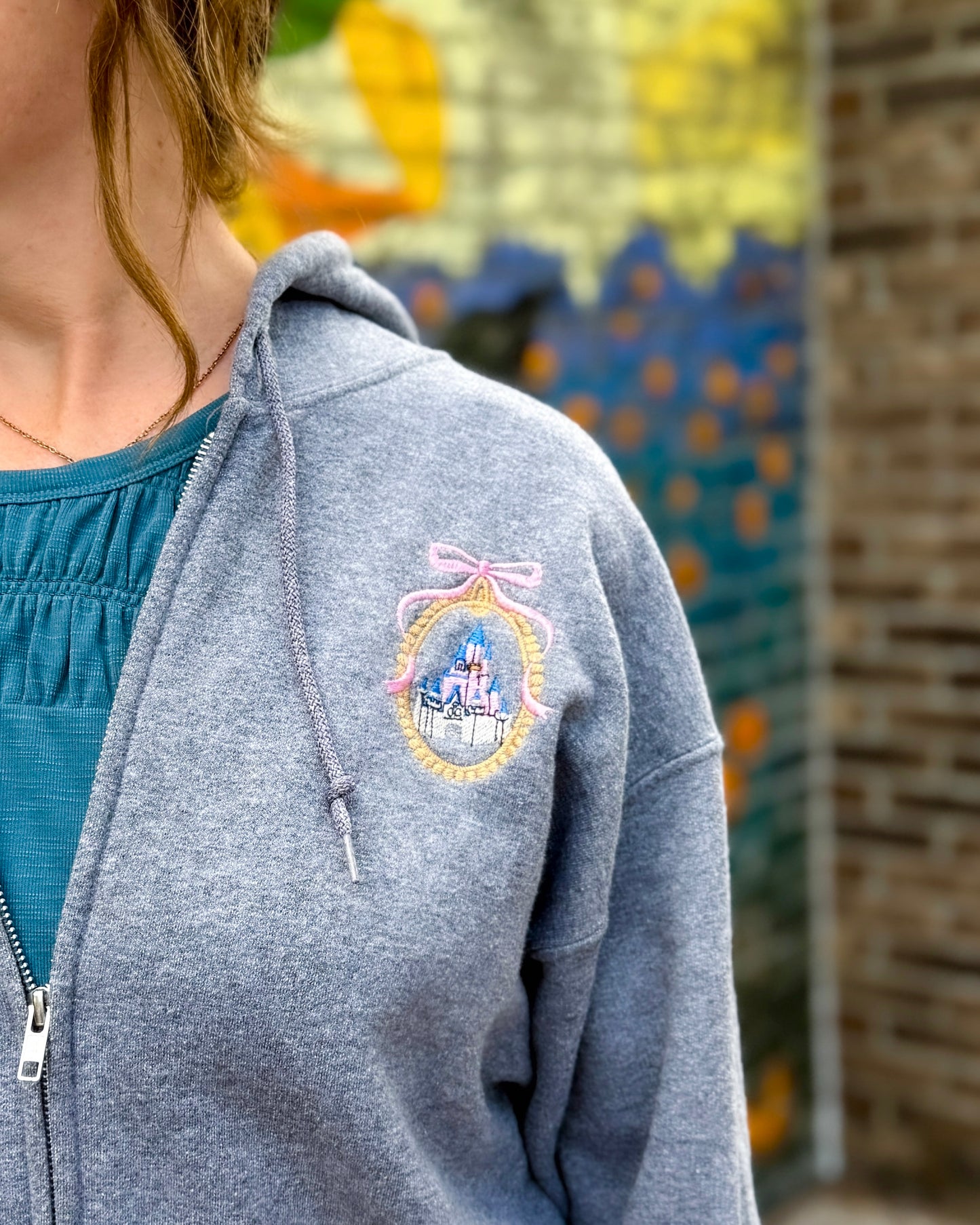 Embroidered MK Castle *Original Pink*