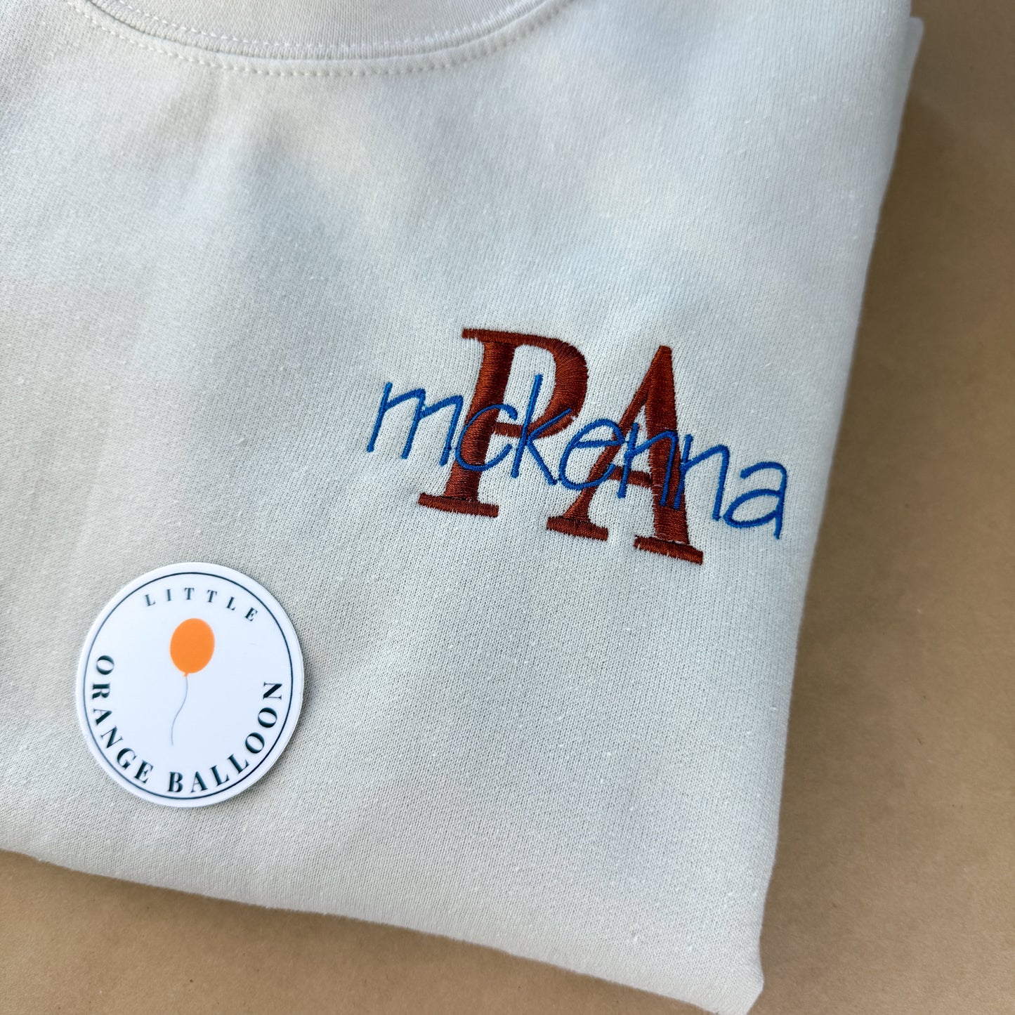 Personalized Medical Embroidered Crewneck