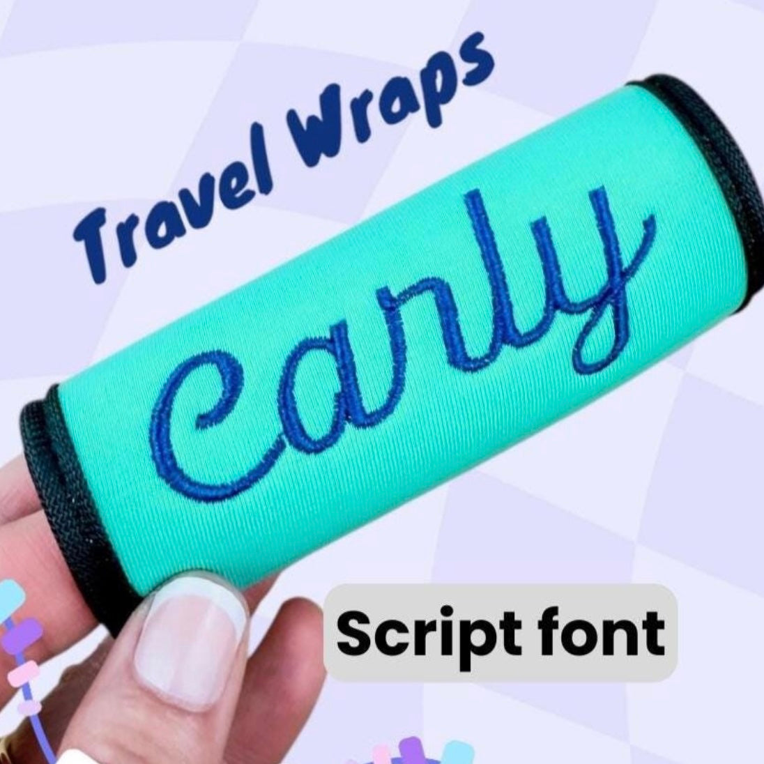 Luggage Wraps Personalized