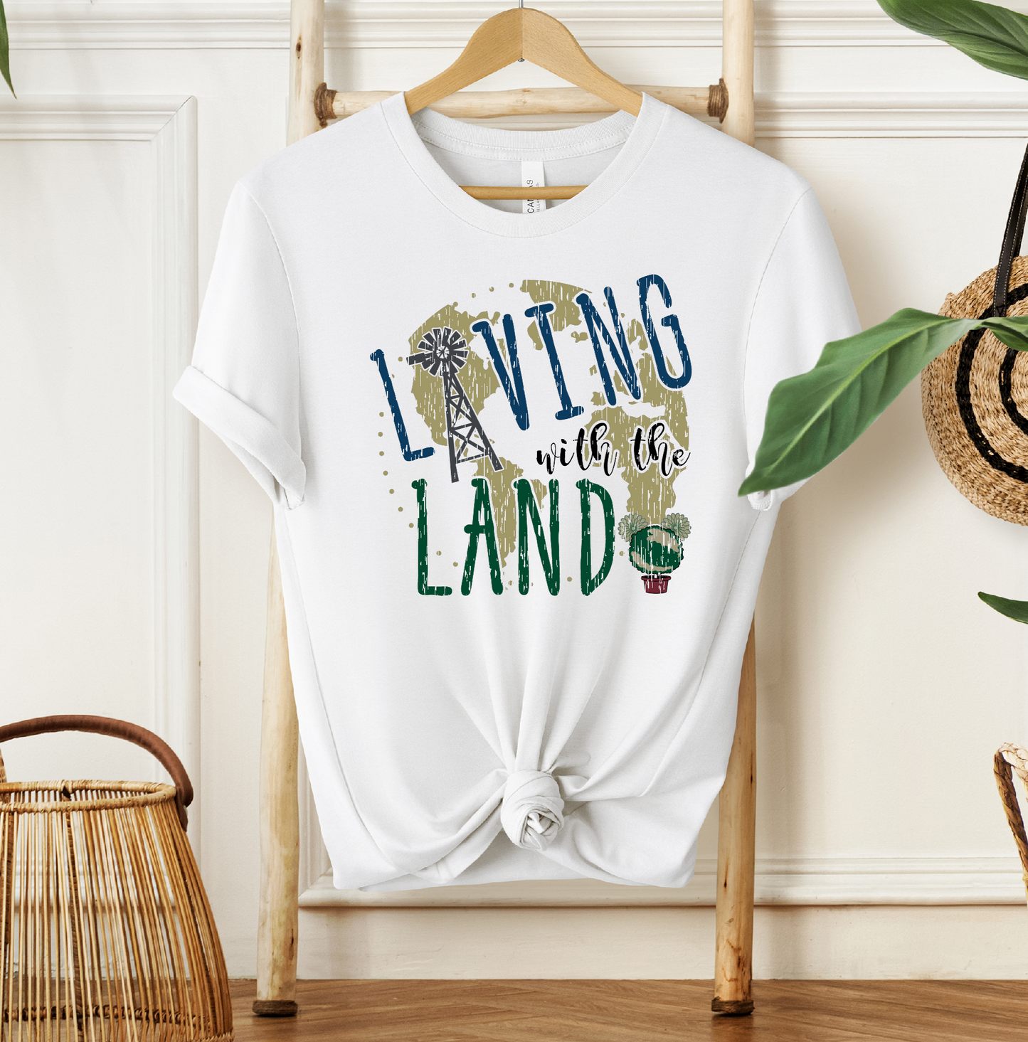 Living With The Land T-shirt