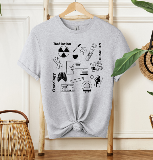 Radiation Oncology Doodle T-shirt