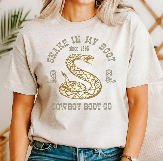 Cowboy Boot Co t-shirt