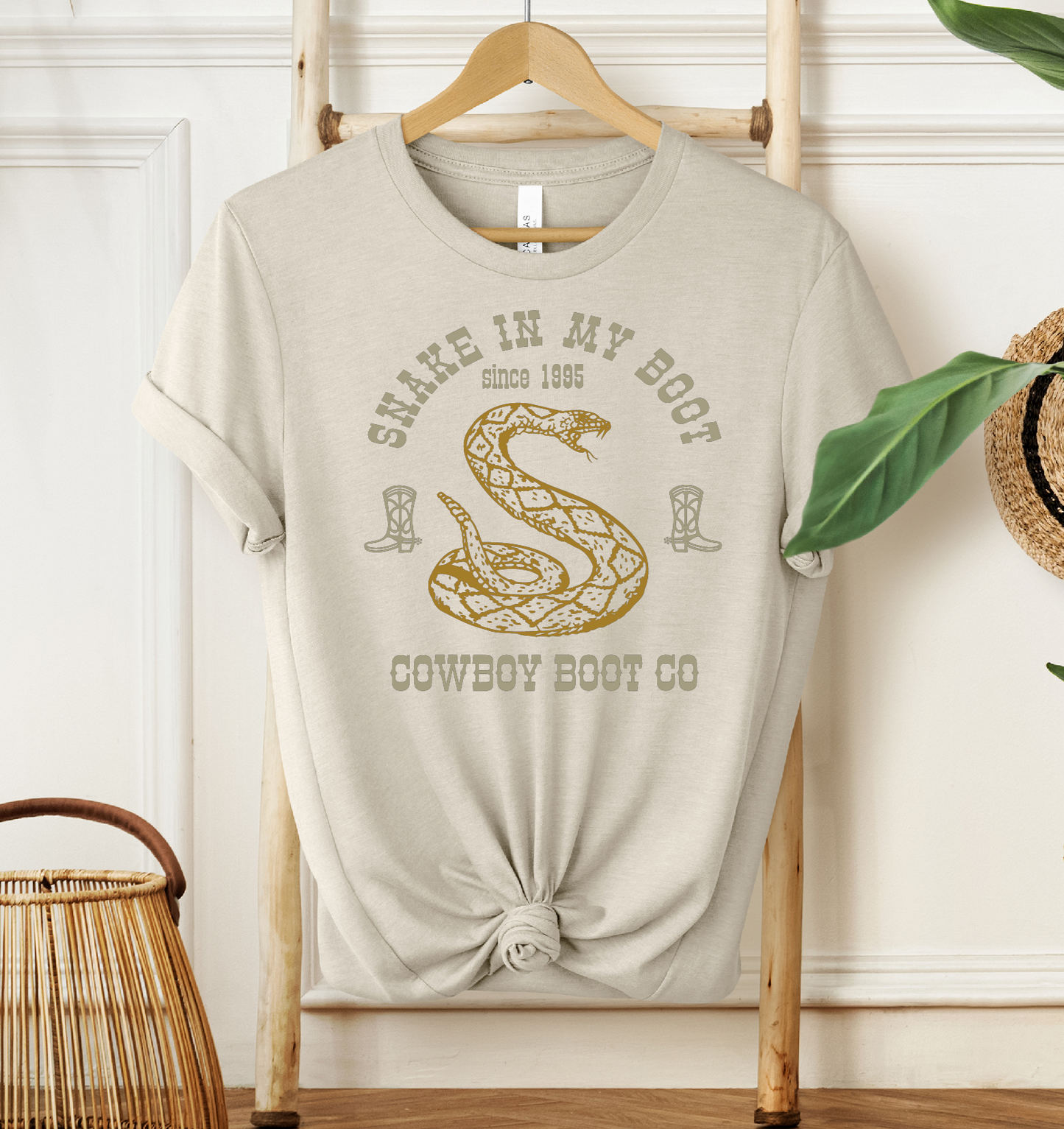 Cowboy Boot Co t-shirt