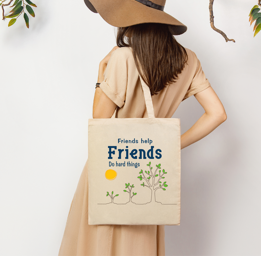 Friends Help Friends Tote